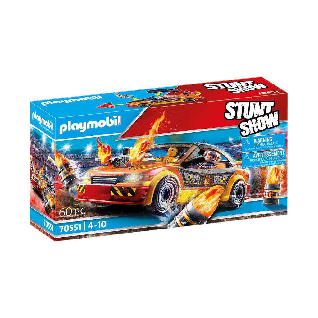 Playmobil Stunt Show Crash Car Building Set 70551