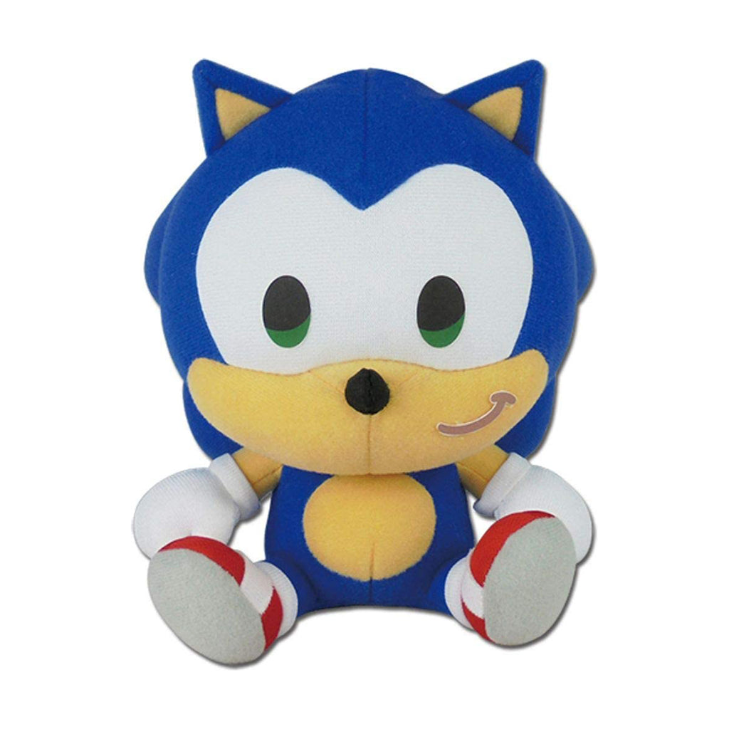 Sonic The Hedgehog SD Sonic Sitting 7 Inch Plush Figure