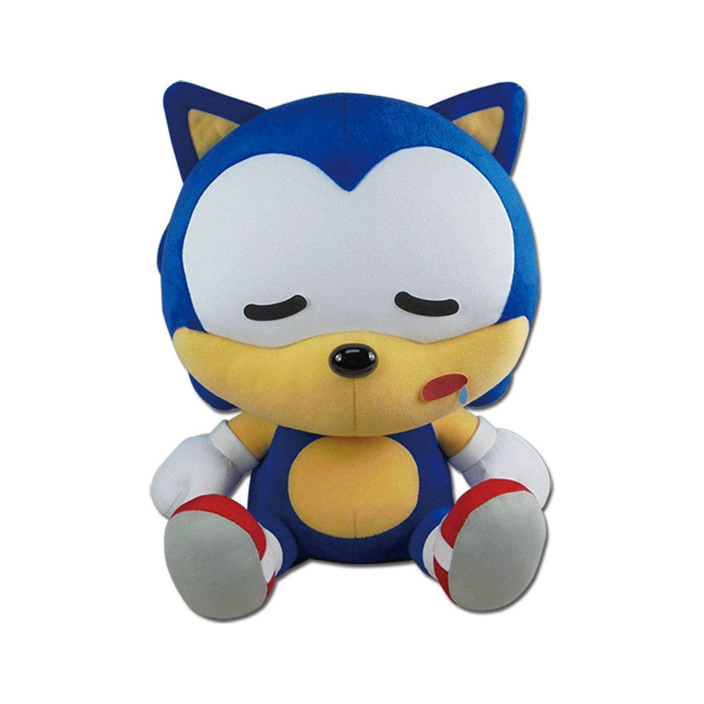 Sonic The Hedgehog Sonic Sleeping 13 Inch Plush Figure - Radar Toys