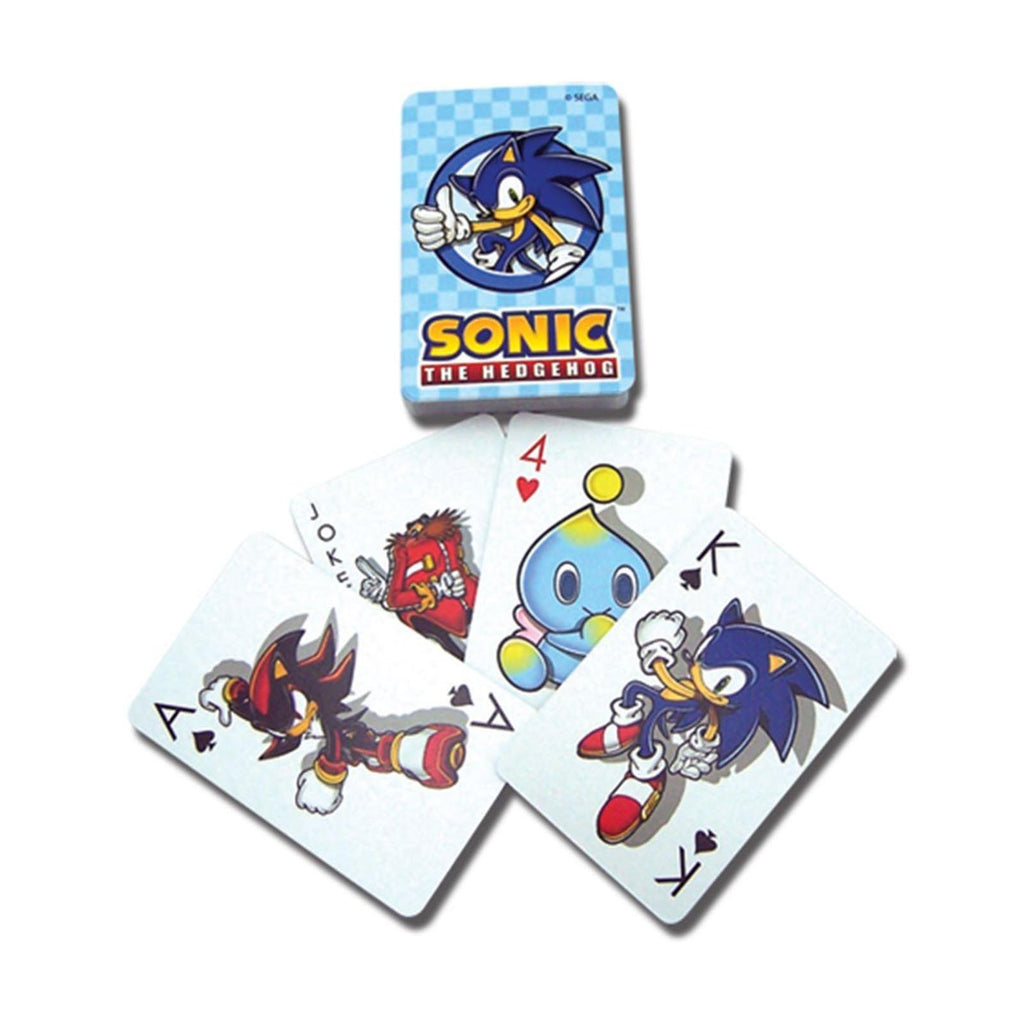 Sonic The Hedgehog Playing Cards