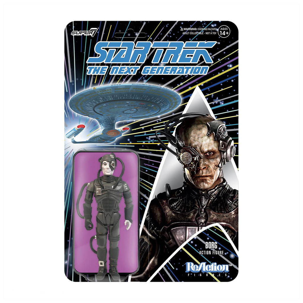 Super7 Star Trek The Next Generation Borg Reaction Figure - Radar Toys