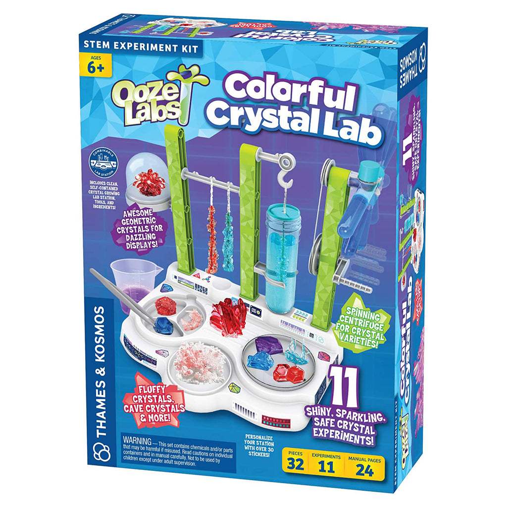 Thames And Kosmos STEM Ooze Labs Colorful Crystals Set