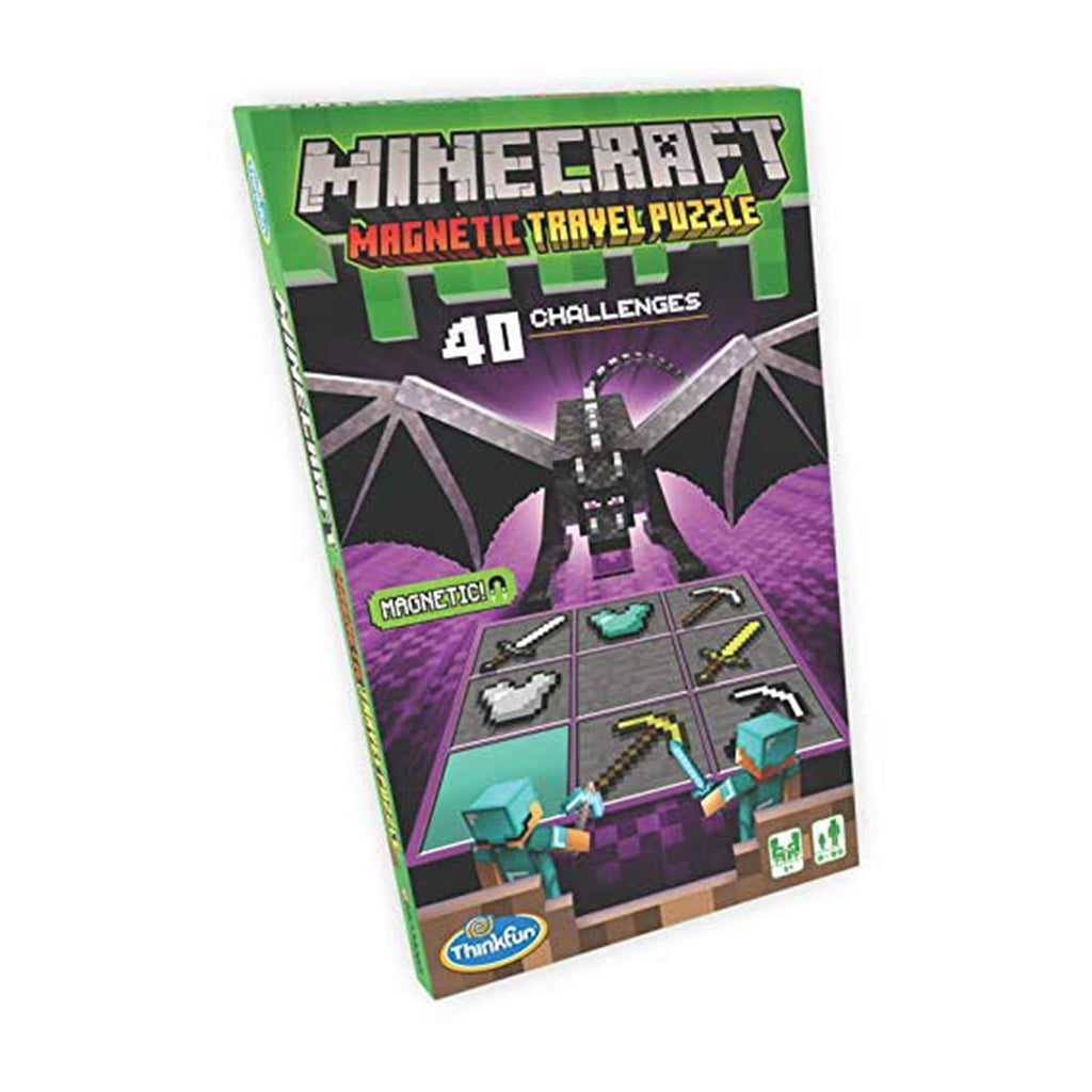 Think Fun Minecraft Magnetic Travel Puzzle - Radar Toys