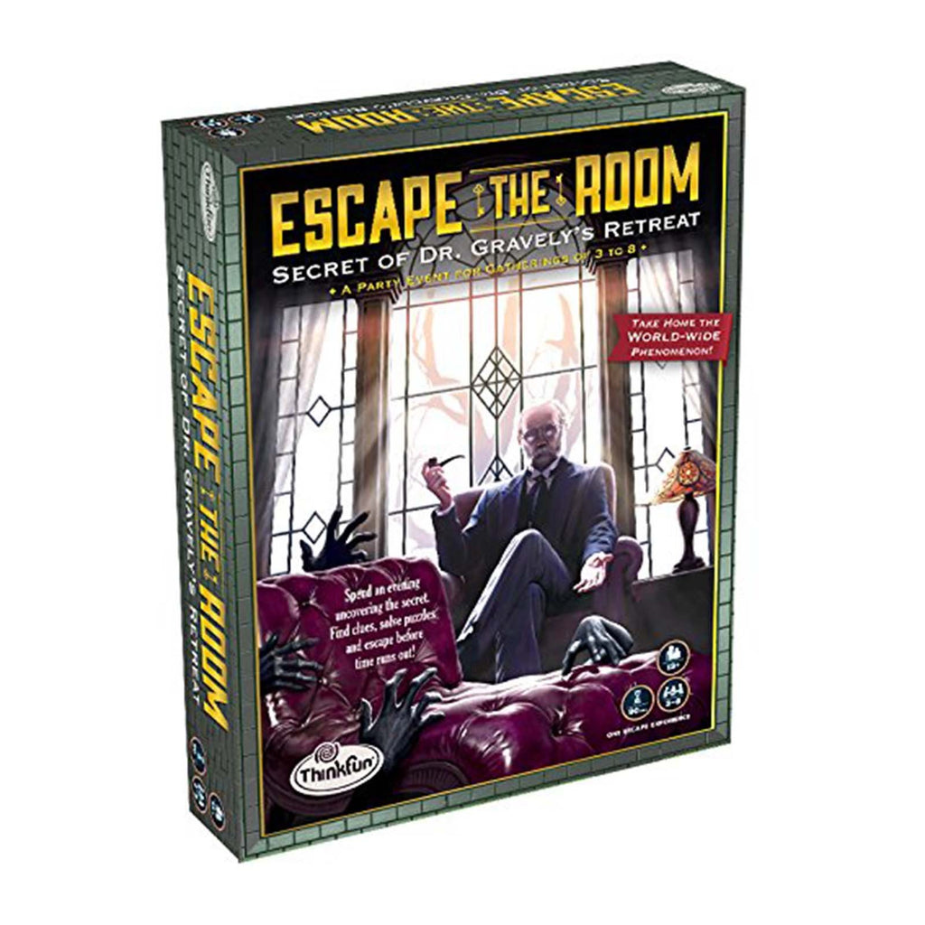 Thinkfun Escape The Room Dr. Gravely's Retreat Party Game
