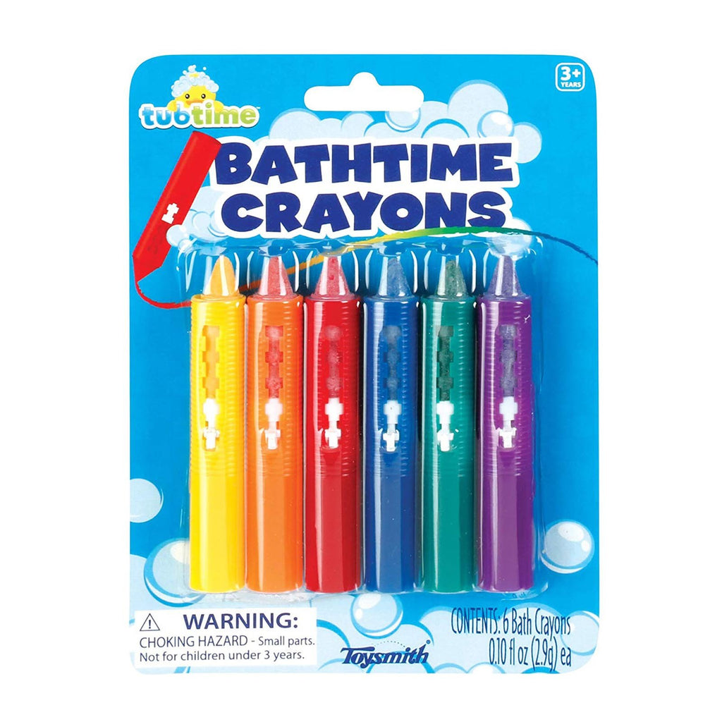 Tubtime Bathtime Crayons 6 Count Bath Crayons