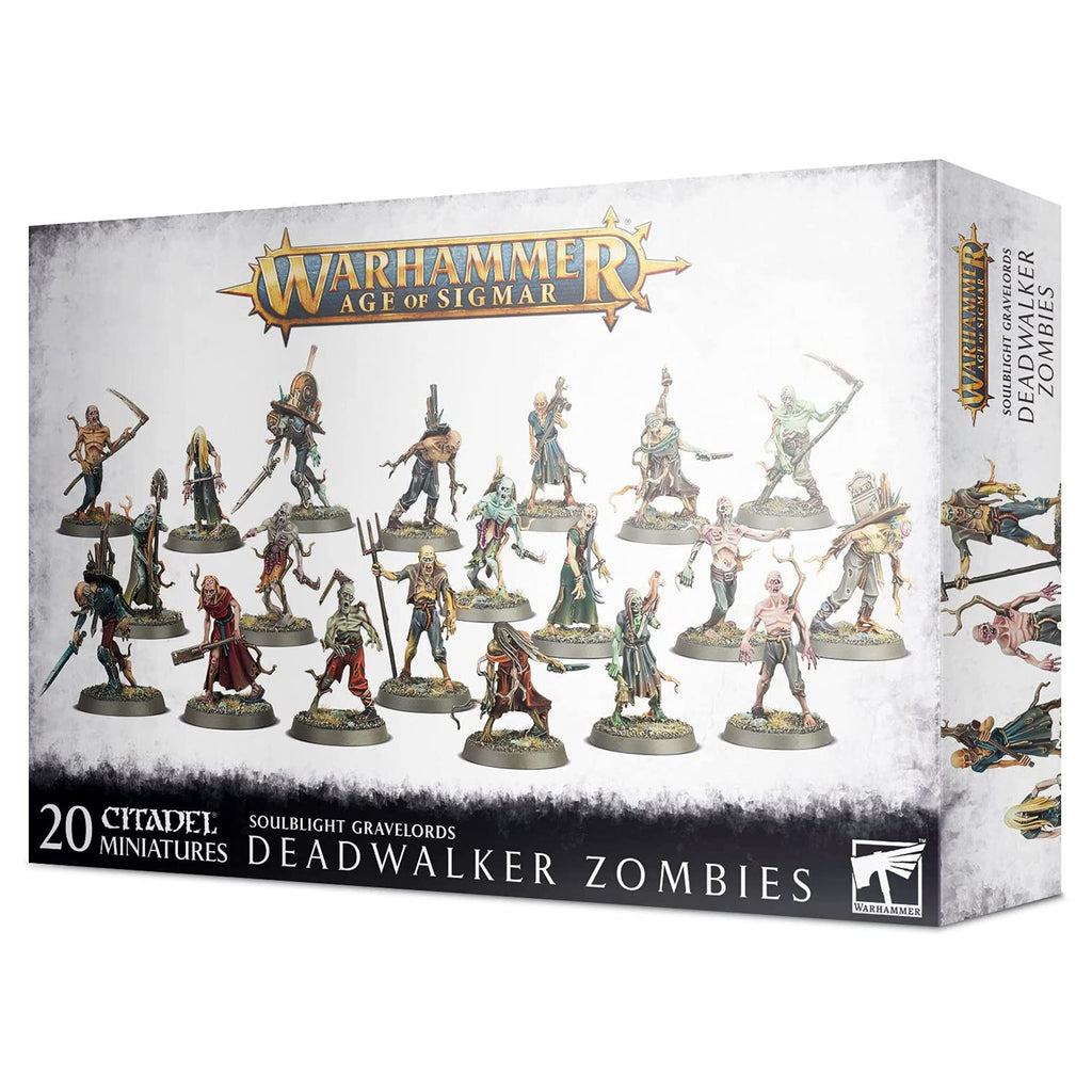 Warhammer Age Of Sigmar Soulblight Gravelords Deadwalker Zombies Set
