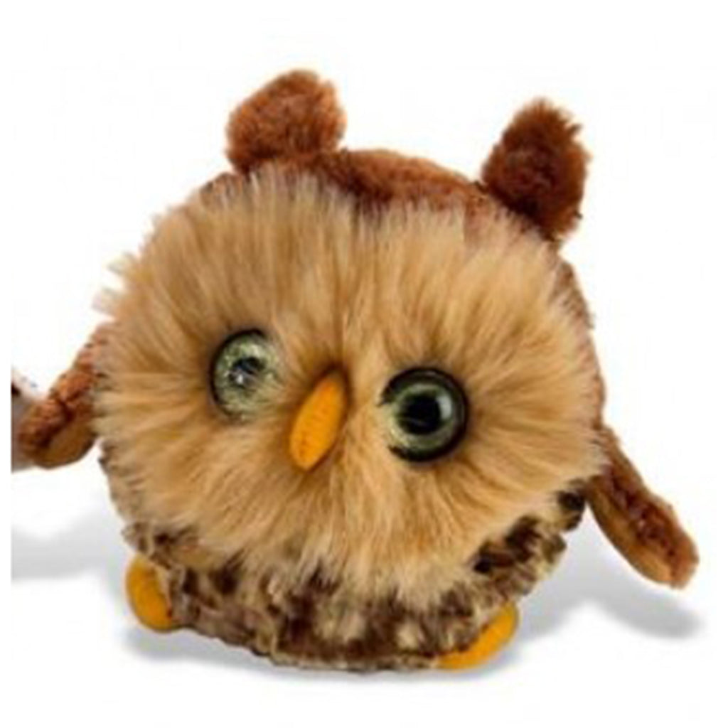 Wild Republic Fuzzballs Brown Owl 6 Inch Animal Plush