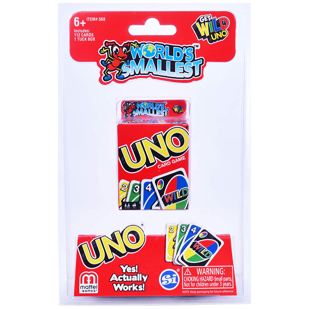 World's Smallest Uno The Card Game