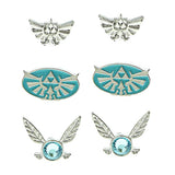 Zelda Blue 3 Pairs Of Earrings - Radar Toys