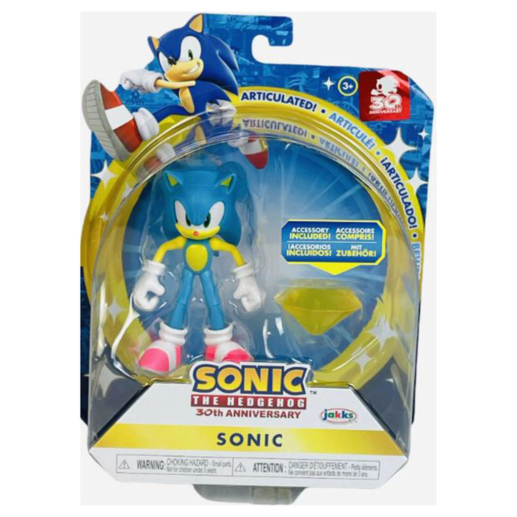 Sonic The Hedgehog 30th Anniversary Sonic 4 Inch Figure - Radar Toys