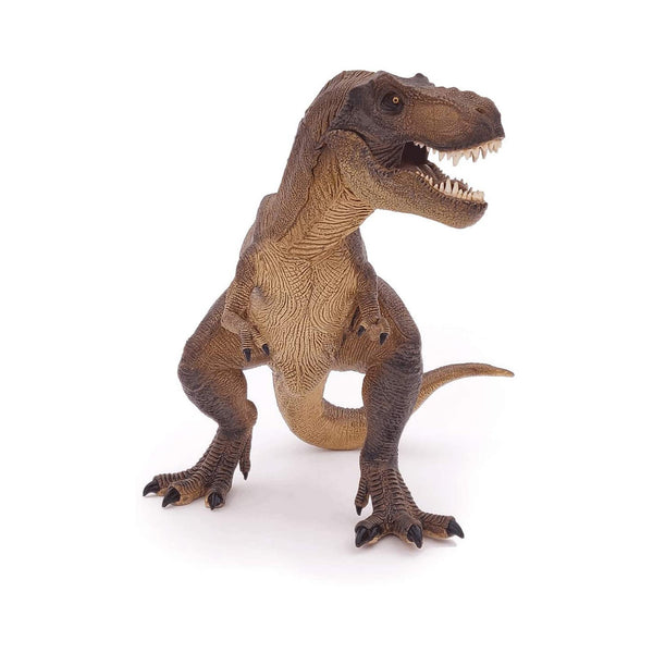 thumbnail image 2 of Papo Brown Running T-Rex Dinosaur Figure - Hand-Painted Realistic Toy For Kids 3+ 2 of 14