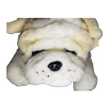 Unipak Bulldog Cream Ballerina 12 Inch Animal Plush - Radar Toys