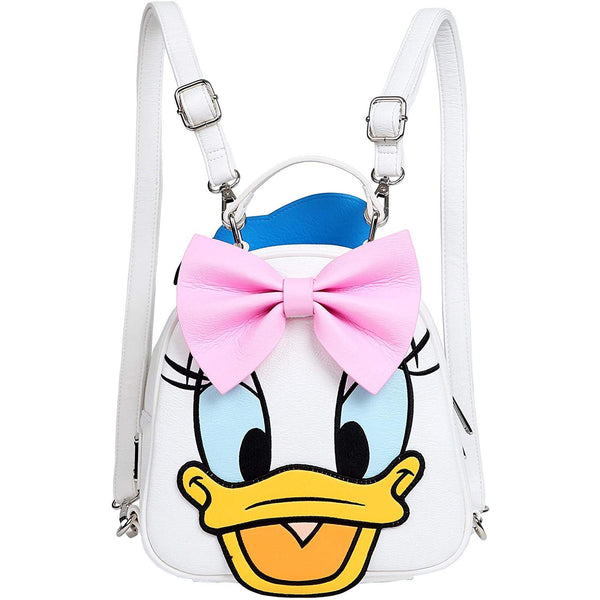Loungefly Disney Donald And Daisy Duck Reversible Mini Backpack