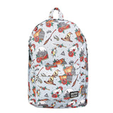 Loungefly Harry Potter Relics Tattoo All Over Print Backpack - Radar Toys