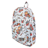 Loungefly Harry Potter Relics Tattoo All Over Print Backpack - Radar Toys