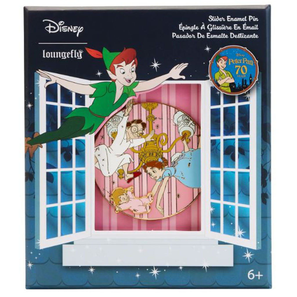 Loungefly Disney Peter Pan You Can Fly 70th Anniversary 3 Inch Collectible Pin