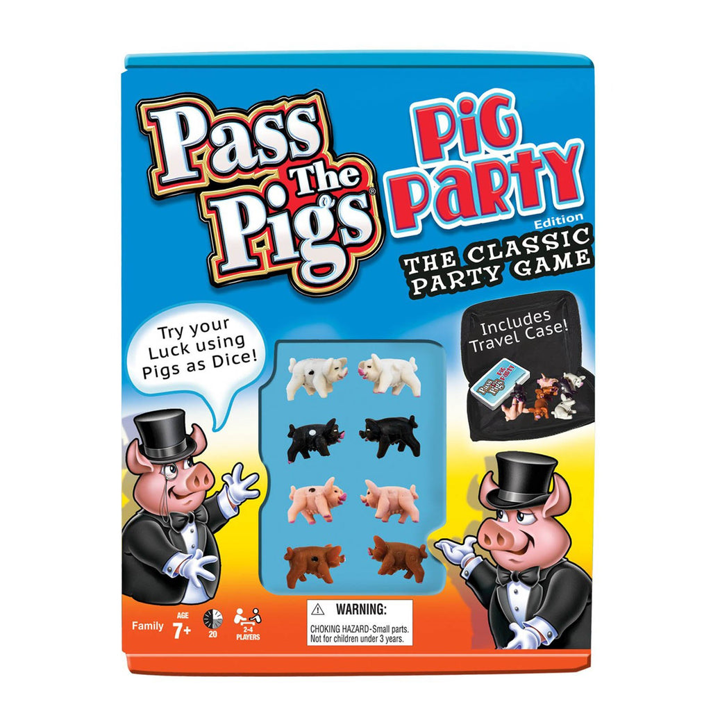 Pass the Pigs Pig Party Edition Dice Game - Radar Toys