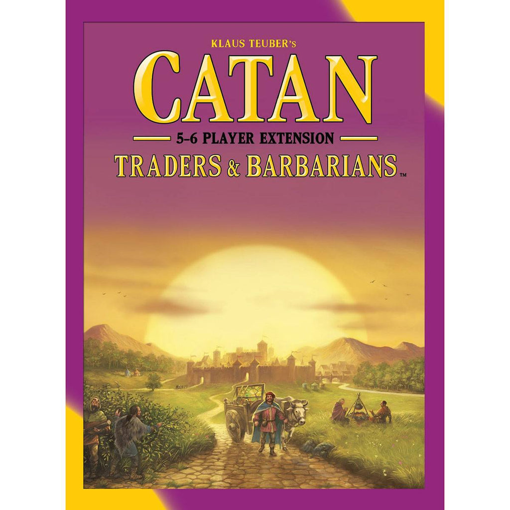 Settlers of Catan Traders and Barbarians Board Game Expansion 5 to 6 Players