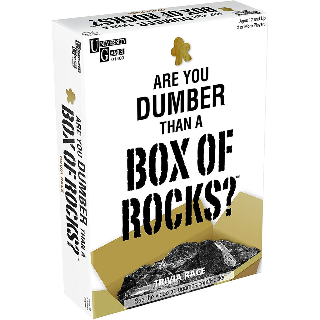 University Games Are You Dumber Than A Box Of Rocks Game