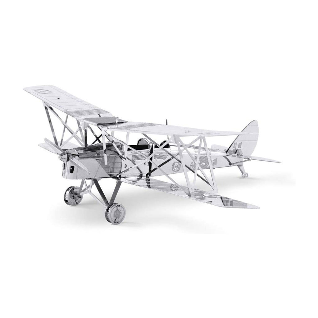 Metal Earth DH 82 Tiger Moth Plane Model Kit - Radar Toys
