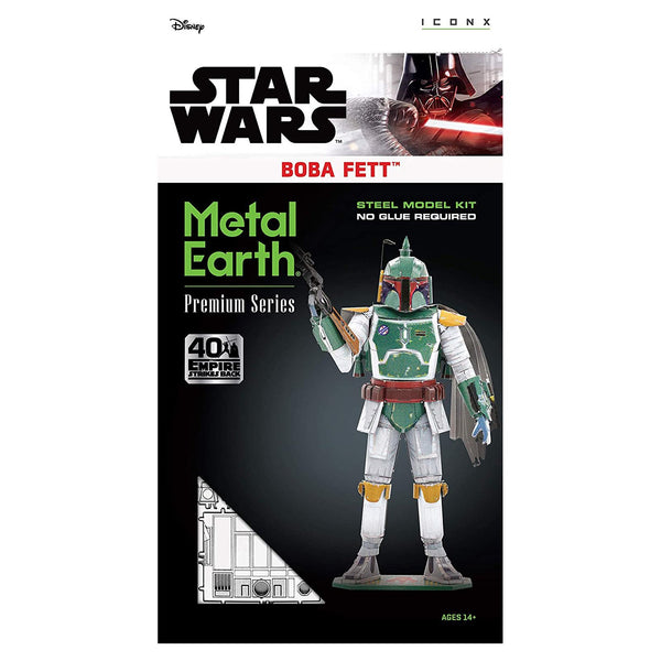 Metal Earth – Starfighter De Boba Fett – Maquette 3D Métal Premium – Modèle Niveau Difficile