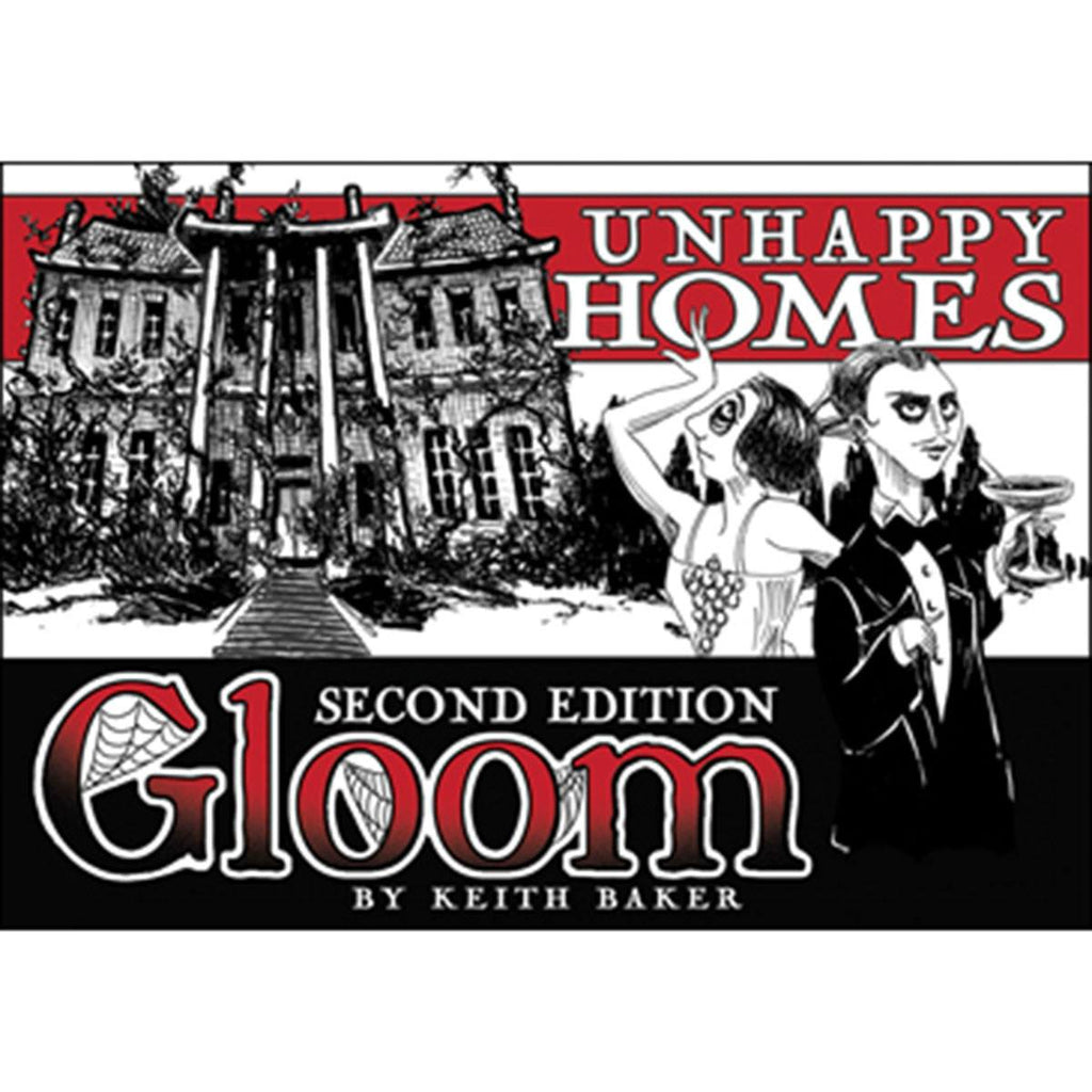 Gloom Unhappy Homes The Card Game Expansion - Radar Toys