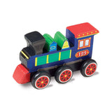 Melissa And Doug Decorate Your Own Wooden Train Craft Set - Radar Toys