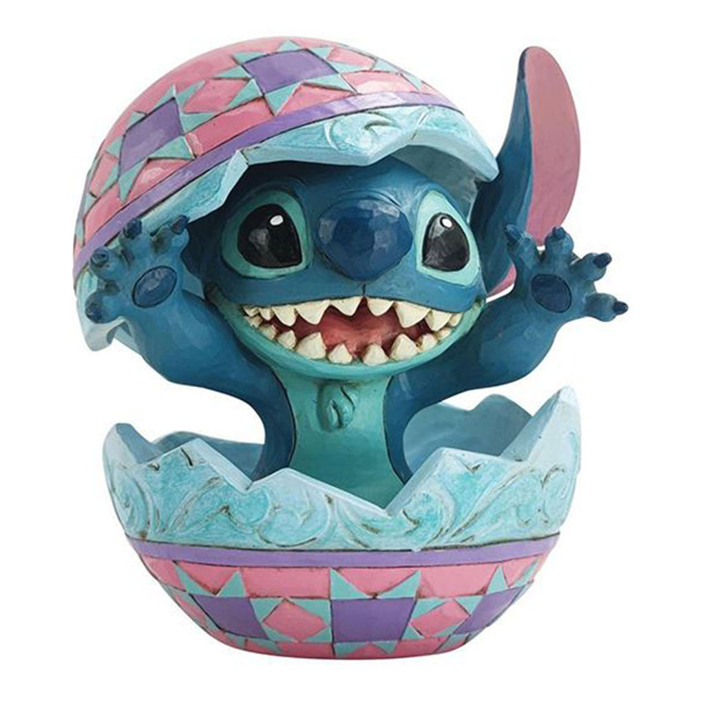 Enesco Disney Traditions Stitch Easter Egg An Alien Hatched Figurine - Radar Toys