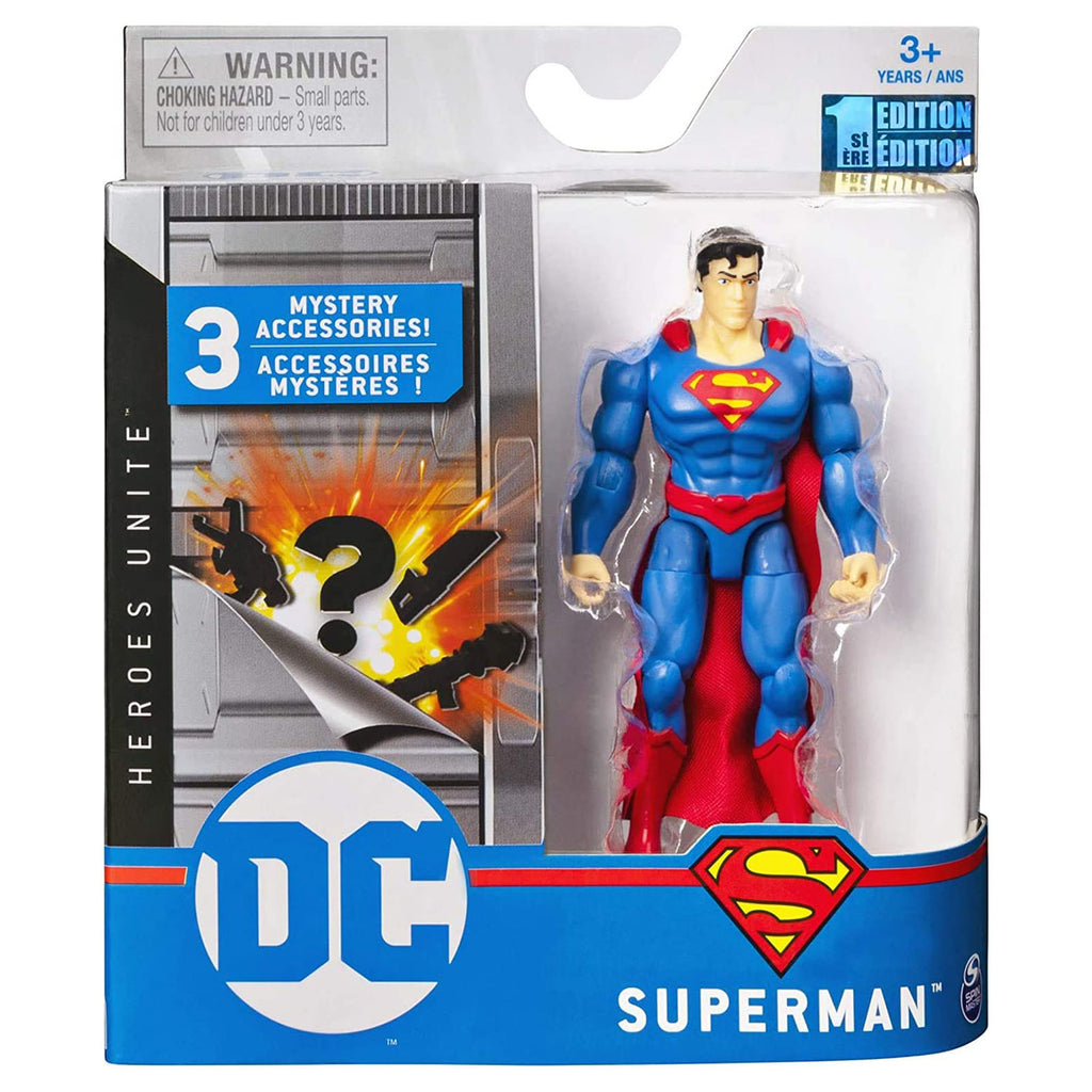 Spin Master DC Heroes Unite Superman 4 Inch Action Figure