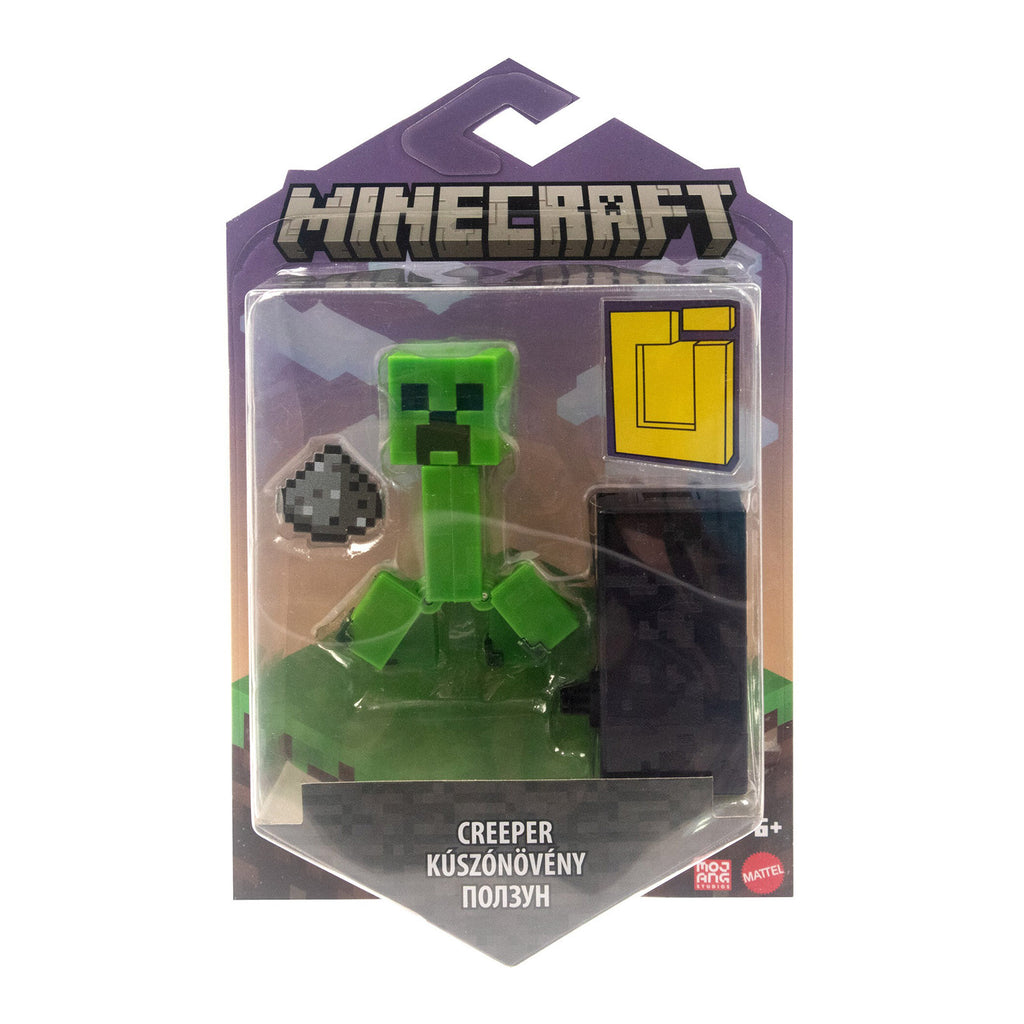 Mattel Minecraft Build A Portal Creeper Figure - Radar Toys