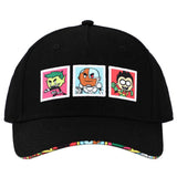 Bioworld DC Teen Titans All Over Print Youth Snapback Hat - Radar Toys