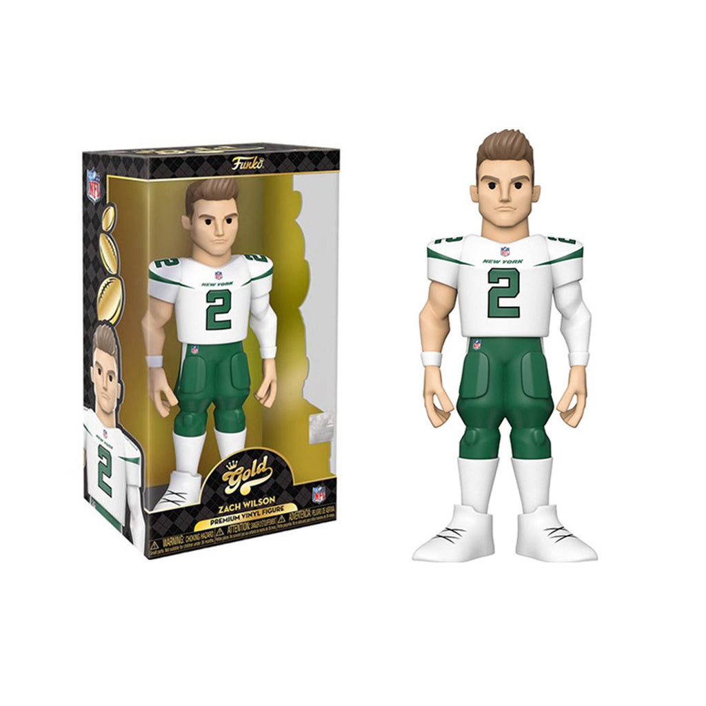 Funko NFL Jets Gold Zach Wilson Figure - Radar Toys