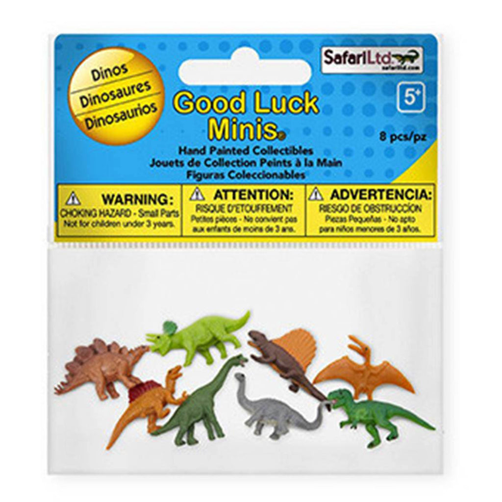 Dinosaur Fun Pack Mini Good Luck Figures Safari Ltd - Radar Toys