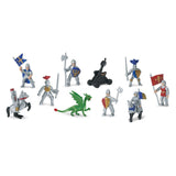 Knights and Dragons Bulk Bag Mini Figures Safari Ltd - Radar Toys