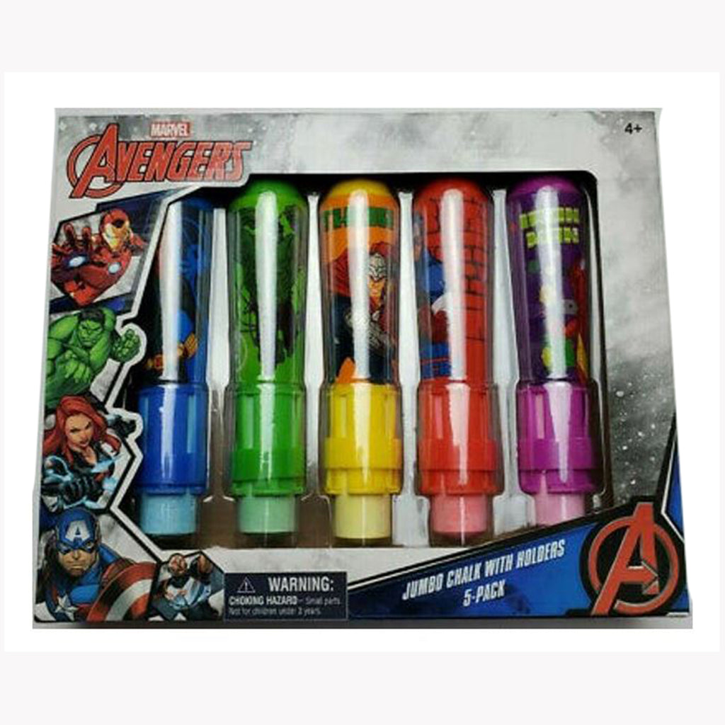 Disney Marvel Avengers Super Chalk Set 5 Pack
