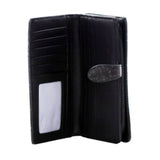 Shagwear True North Polar Bear Large Black Zipper Wallet - Radar Toys