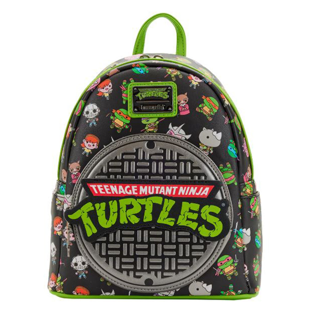 Loungefly Teenage Mutant Ninja Turtles Sewer Cap Backpack - Radar Toys