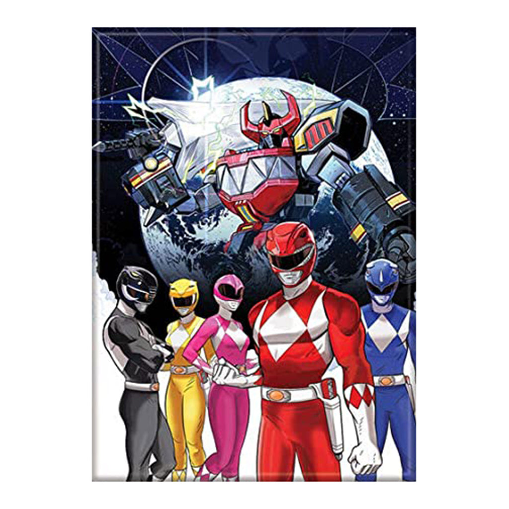 Ata-Boy Mighty Morphin Power Rangers Team With Megazord Magnet