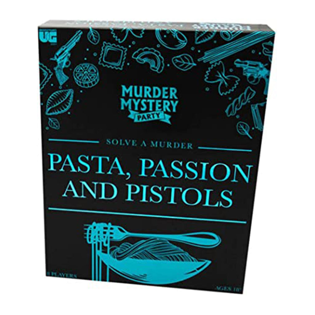 University Games Murder Mystery Party Pasta Passion And Pistols Game