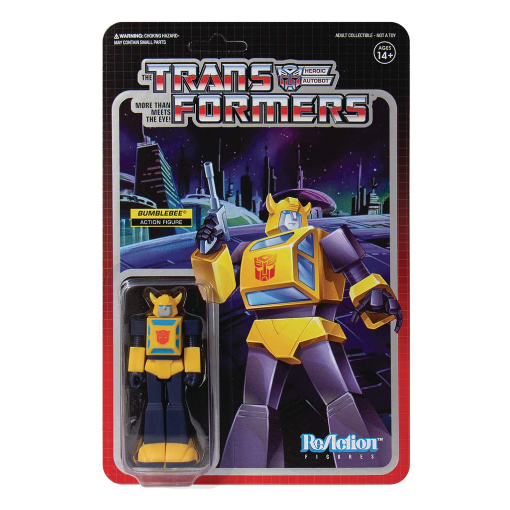 Super7 Transformers Bumblebee Reaction Figure - Radar Toys