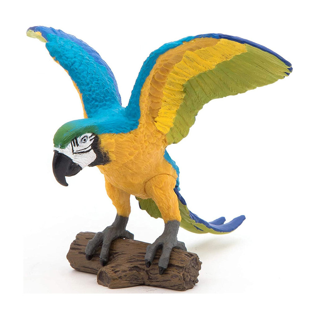 Papo Blue Ara Parrot Animal Figure 50235