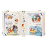 Loungefly Disney Lady And The Tramp Classic Book Convertible Crossbody Bag Purse - Radar Toys