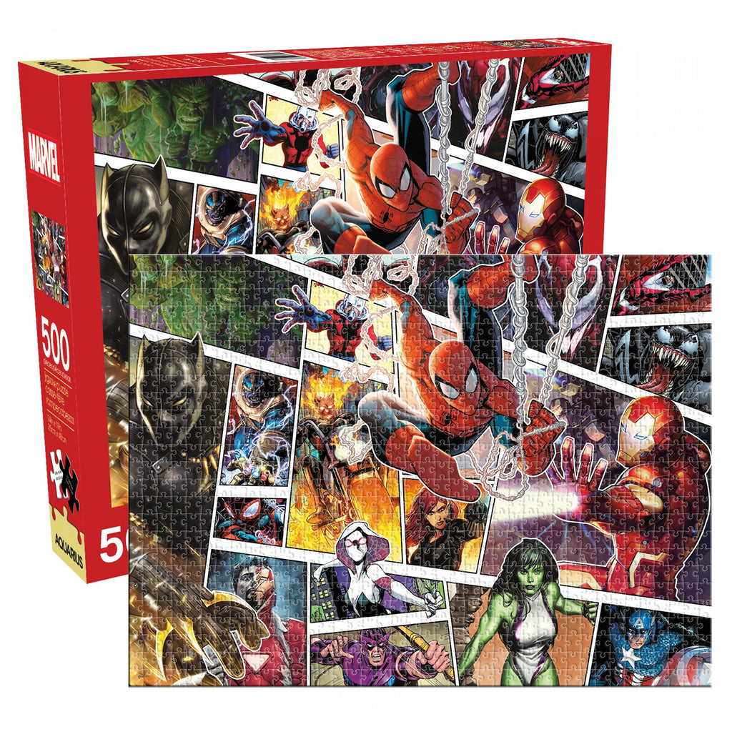 Marvel Panels 500 Piece Puzzle