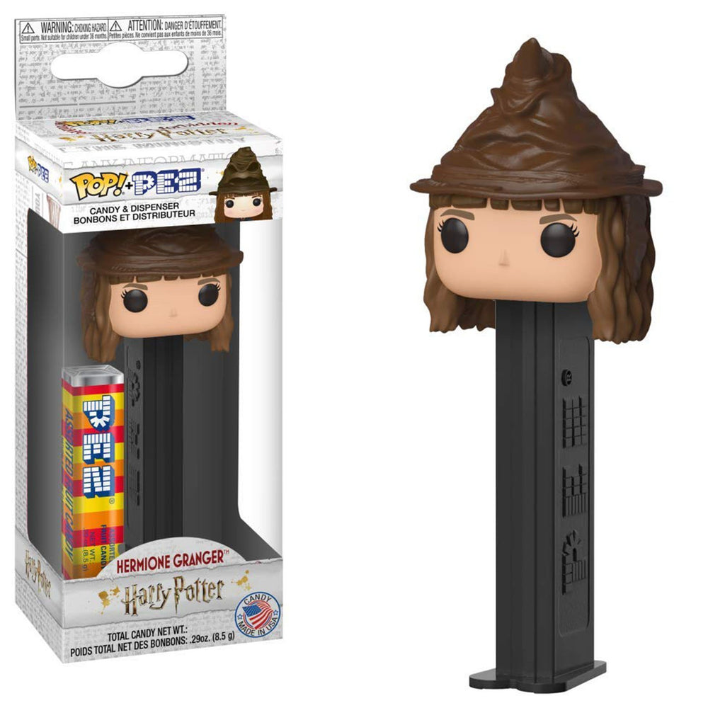 Funko Harry Potter POP PEZ Hermione Granger Sorting Hat Dispenser - Radar Toys