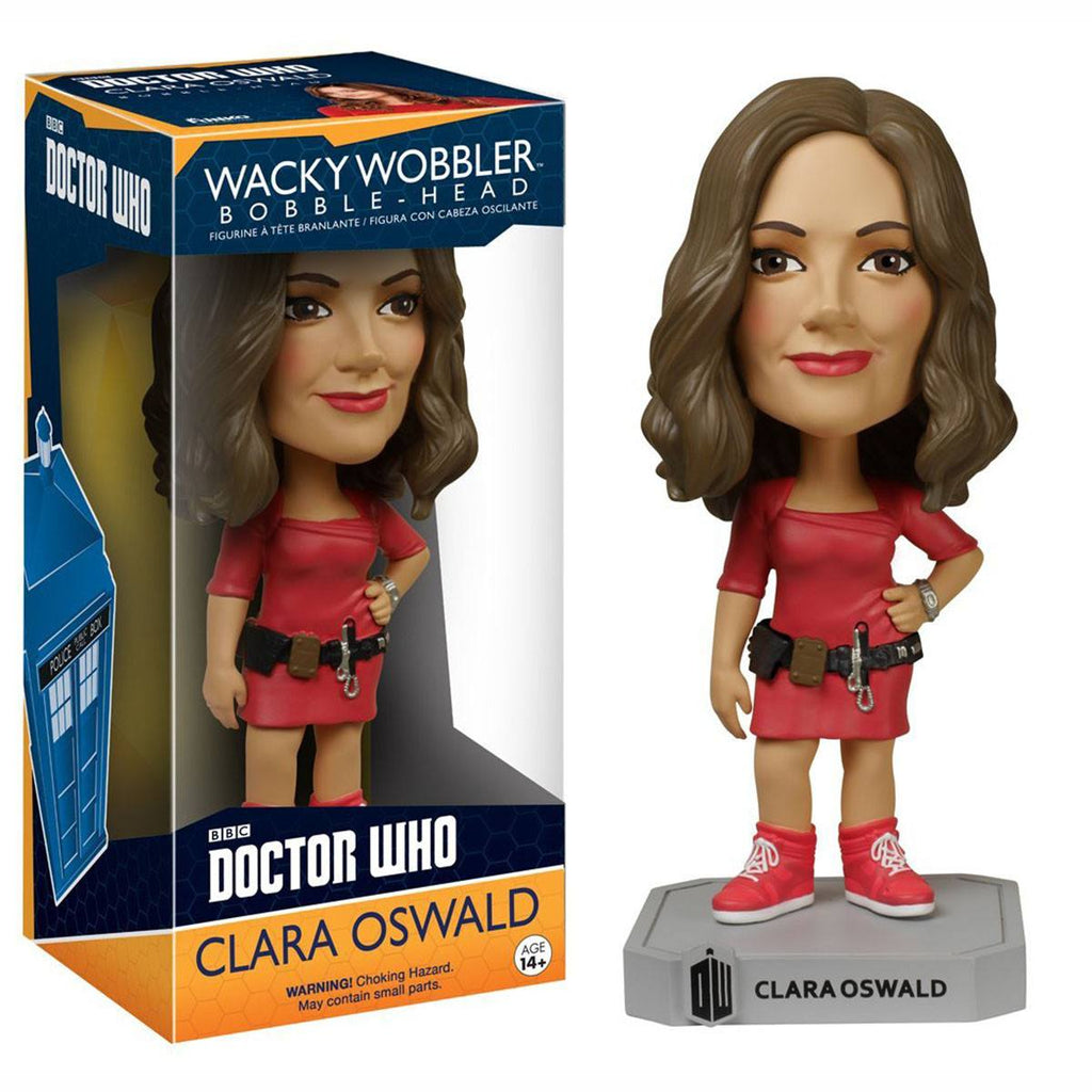 Doctor Who Wacky Wobbler Clara Oswald Bobble Head Figure