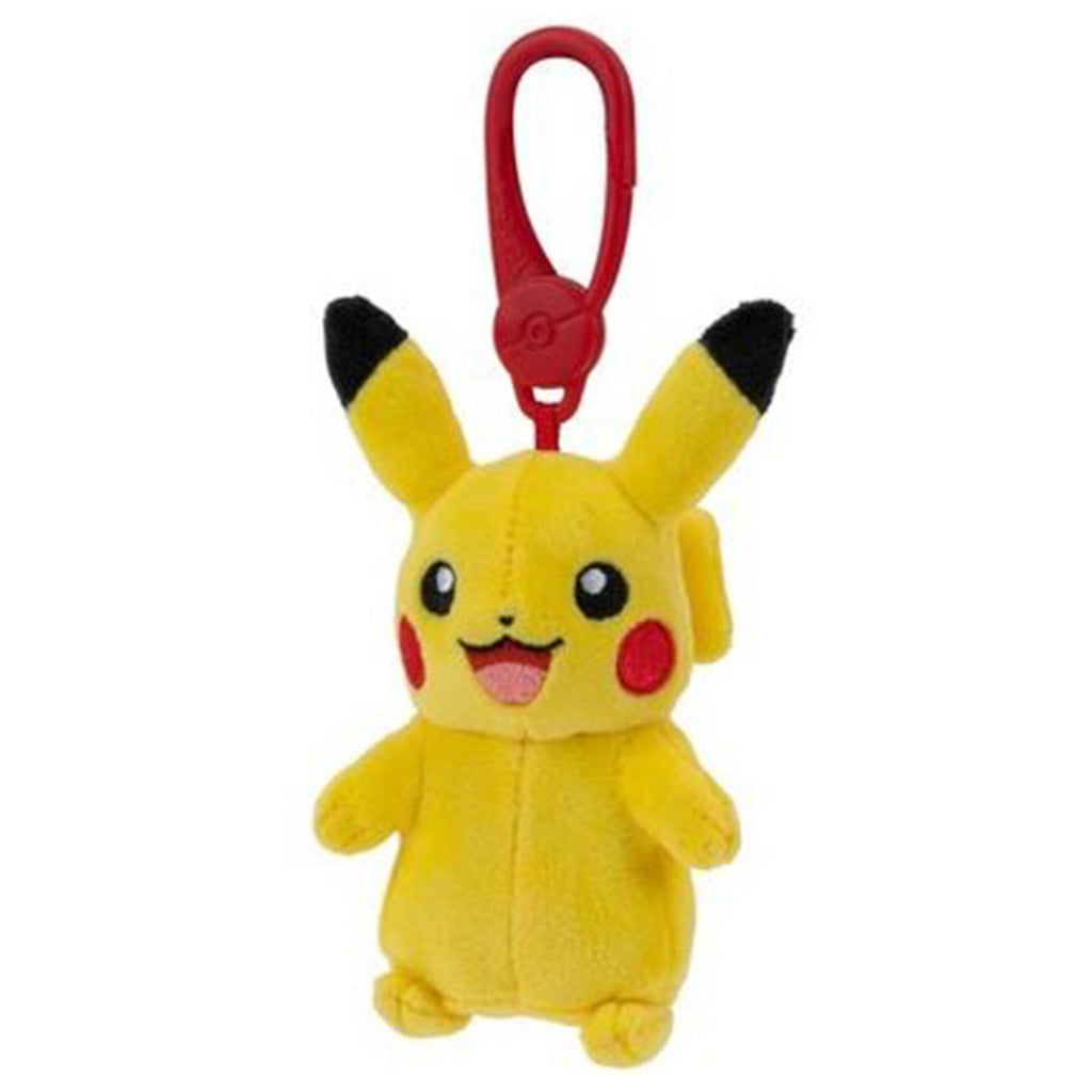 Pokemon Pikachu Clip On Plush Figure