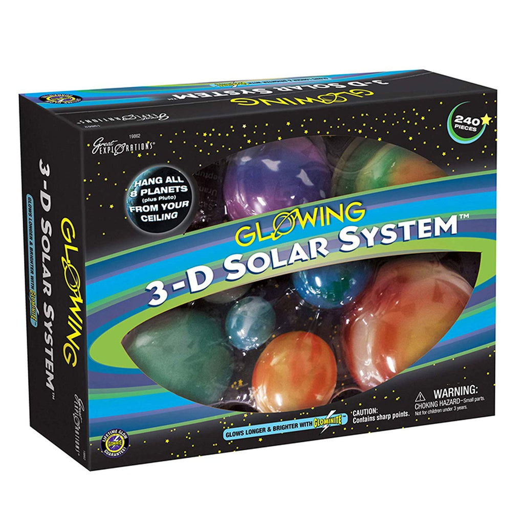 Great Explorations 3-D Solar System 240 Piece Set