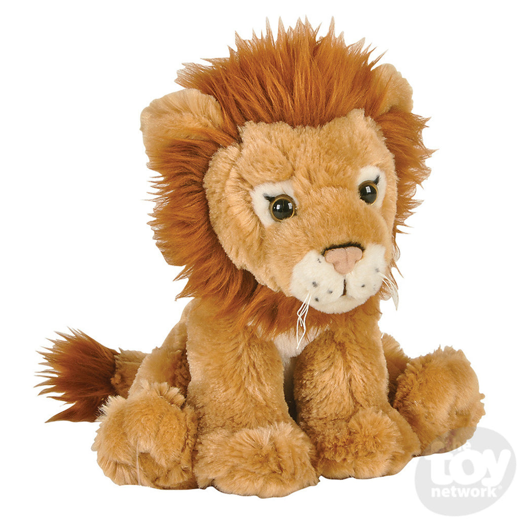 Animal Den Lion 8 Inch Plush