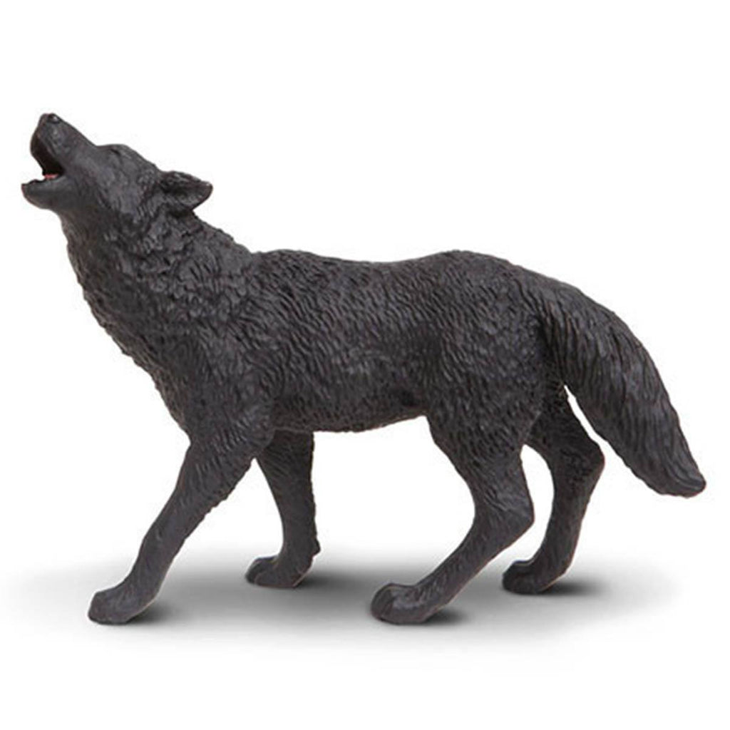 Black Wolf North American Wildlife Figure Safari Ltd