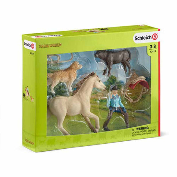 Schleich Western Riding Farm World Figure Set 42419 Radar Toys